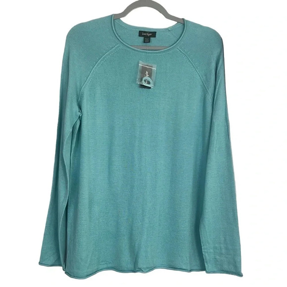 NWT Lord & Taylor Women’s M Long Sleeve Tunic Sweater - Picture 1 of 6